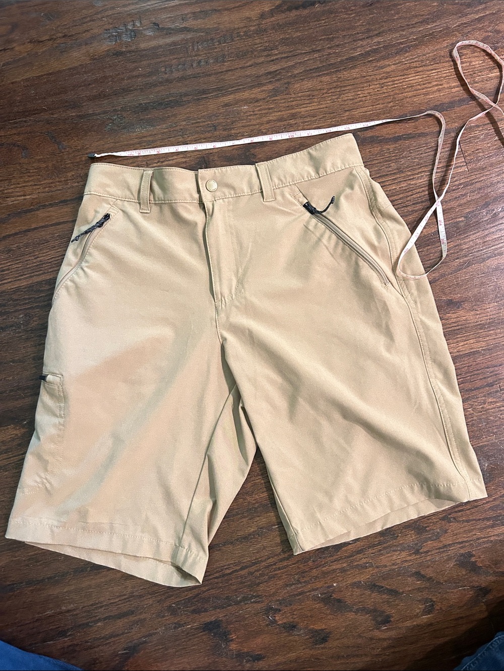 Columbia Shorts Mens 30 Chino Stretch Omni Shade Shield‎ Fir Ridge Tan